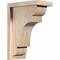 Ekena Millwork New Brighton Smooth Corbel w/Backplate, Douglas Fir, 5 1/2"W x 10"D x 14"H COR06X10X14NEB01SDF - alternate 1